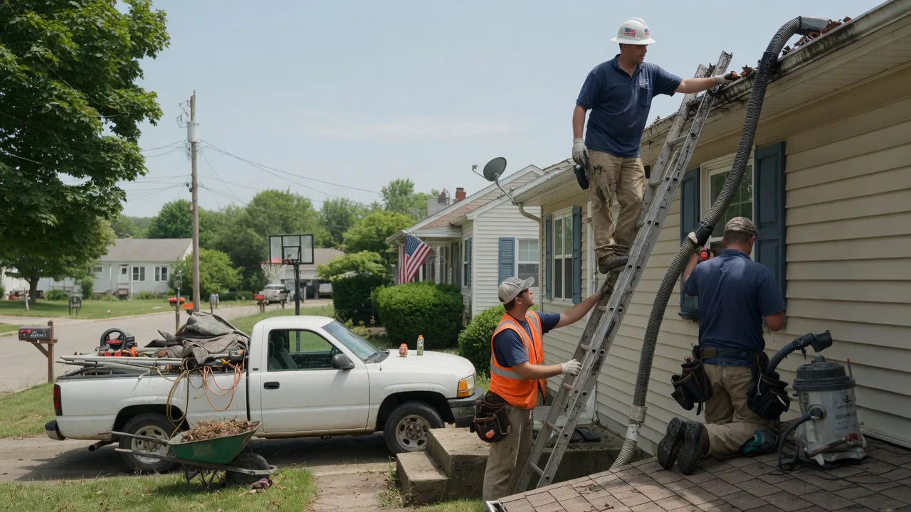 Gutter Installation in Williamsville, IL near me